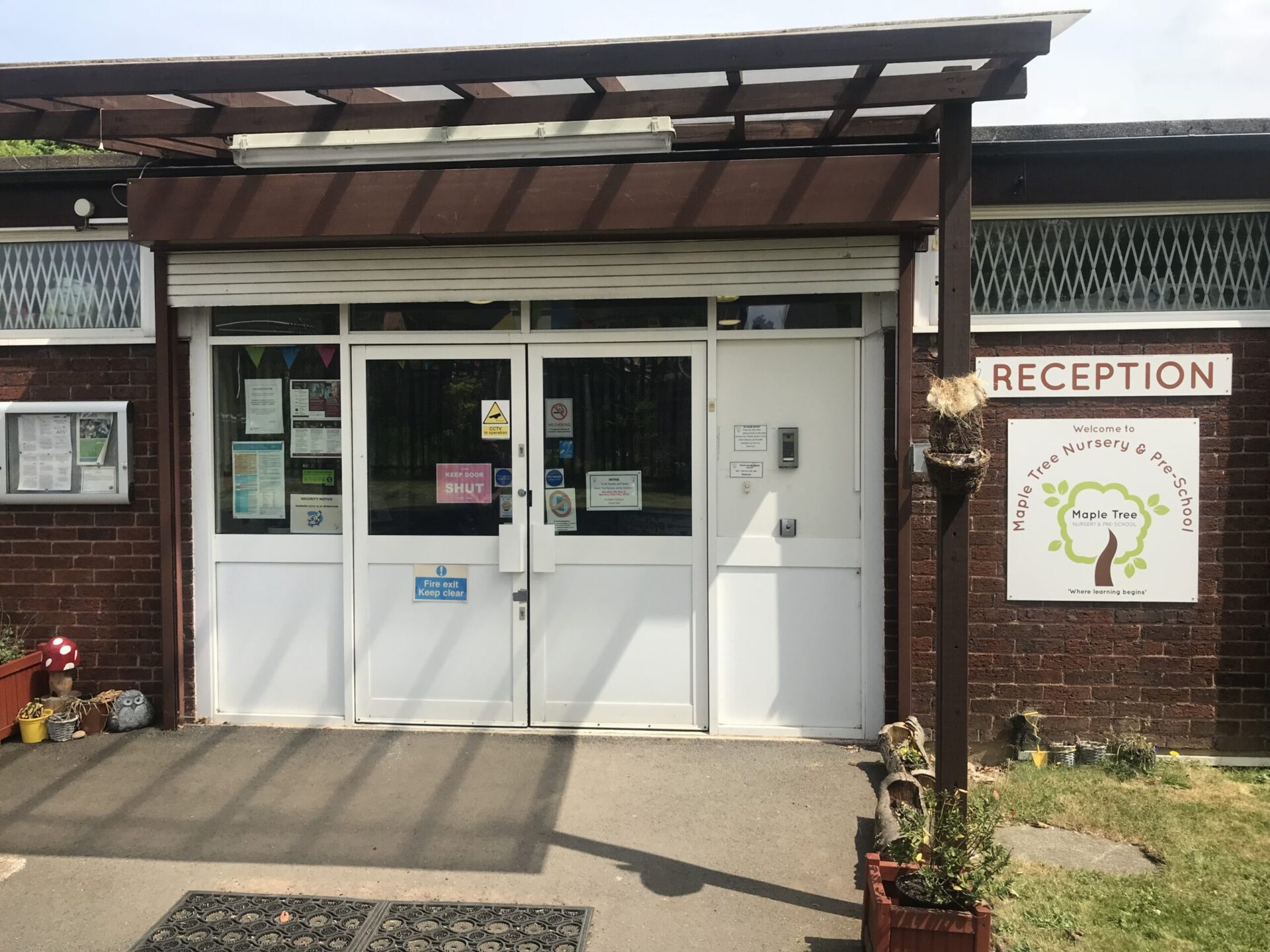 entrance